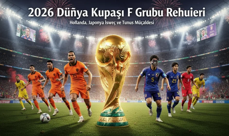 2026 F Grubu Analizi: Hollanda’nın Grubu ve Zorlu Rakipler